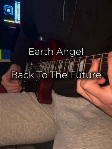 Earth Angel - Back To The Future #guitar #electricguitar #guitartutorial #earthangel #backtothefuture #fyp
