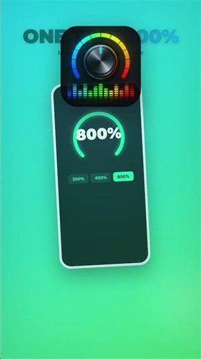 One-Tap Volume Boost to 800% on iPhone 🔊