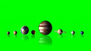 Solar system with planets | Free Stock Video Footage