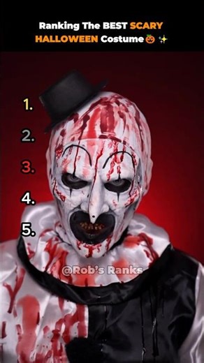 Ranking The Best SCARY Halloween Costumes 🎃🧛🏻‍♀️