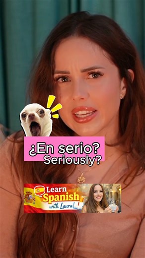 Learn how to REACT😱 in Spanish 🇪🇸 💁‍♀️ #learnspanish #spanishteacher #spanishlessons #slang