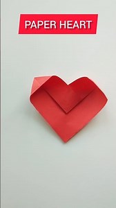 Easy Origami Paper Heart | How to Make a Paper Heart Step by Step