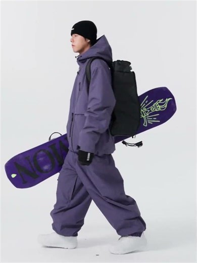 Searipe Durable Mountain Rider Baggy Snow Jacket | All-Weather Winter Performance