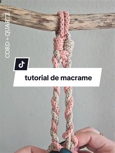 Tutorial de Macramé para Principiantes en Español