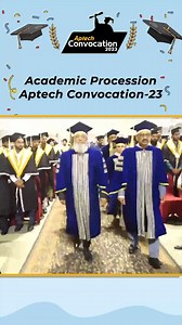 4.7K views · 142 reactions | Academics Procession APtech Convocation-23 | Aptech Learning Pakistan | Facebook