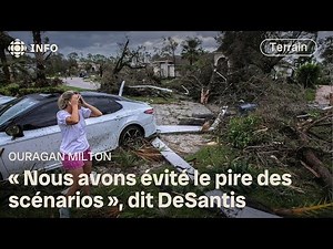 L'ouragan Milton prive des millions de foyers d'électricité