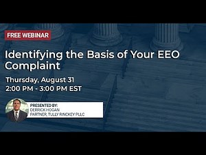 Identifying and Processing your Informal EEO Complaint | Tully Rinckey PLLC