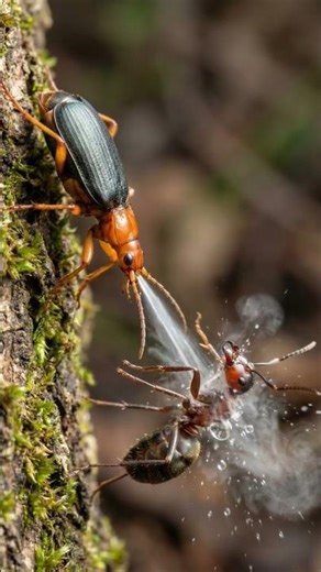This Insect Shoots Boiling Chemicals 😱