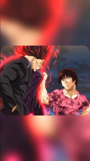 Baki Hanma vs Yujiro Hanma #bakihanma #yujirohanma #trending #shorts