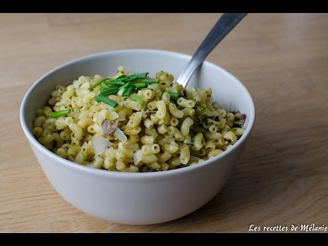 Risotto de coquillettes aux champignons et brocoli avec le micro vap de Tupperware