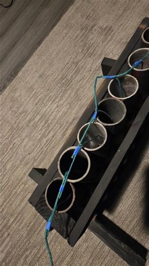 This homemade mortar rack is awesome! Demo