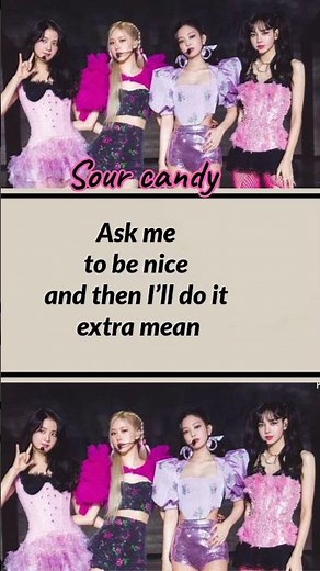 Sour Candy - Lady Gaga and Blackpink lyrics edit #shorts #viral #viralshorts