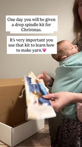 The very humble beginnings of a flock of sheep, Angora goats, Angora rabbits, and a room full of fiber processing equipment started as the gift of a drop spindle kit from my parents when I was 9. A simple gift but absolutely life changing. Now I love being able to introduce new spinners to the fiber world through our own drop spindle kits.💗 | Cedar Hill Fiber Farm