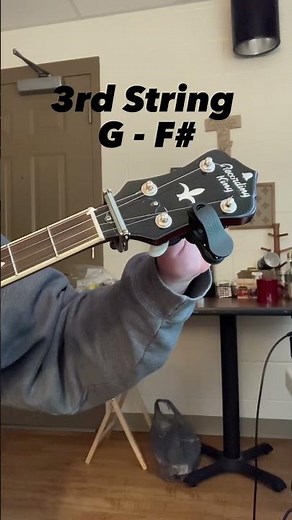 Here’s how to tune your banjo from open G to open D