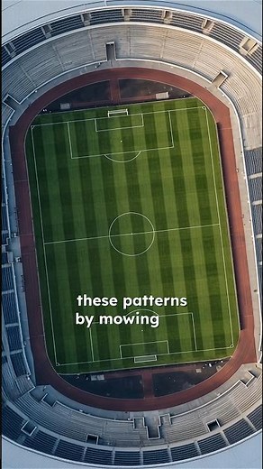 Why Football Fields Have Different Grass Patterns 🤯🌱 #fifa #worldcup2026 #football #soccerhistory