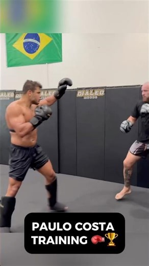 “The Eraser” Paulo Costa looking sharp training for his LHW fight vs Azamat Murzakanov at UFC 327 💪