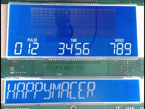 How to access the large LCD of a PF906 treadmill using the Holtek HT1625 LCD driver chip and Arduino