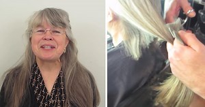 70-Year-Old Woman Watches A Completely New Person Emerge After Makeover