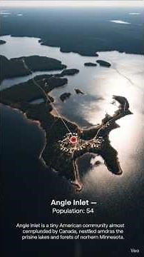 The 49th Parallel America’s Strangest Border Towns #facts #history #usa#viralfact #trending #tiktok