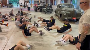 30 reactions · 6 comments | MEETING MR WHISTLE! Whistle Drills - Flutter Kick, Mountain Climbers and Running in Place! | Military Adventure Camp at Camp Sousley | Facebook