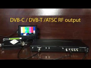 QuestTel 1-4 Ch HD-SDI to QAM RF Modulator with IPTV and ASI