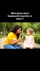 🤣 Kids Have the Funniest Answers! | Who Gives More Homework – Mom or Teacher? 📚👩‍👧 Hashtags: #FunnyKids #InnocentAnswers #KidsLogic #MomVsTeacher #PunnyMic #ViralReels #KidsSayTheFunniestThings #RelatableReels #TrendingNow #ComedyReels | Punny Mic