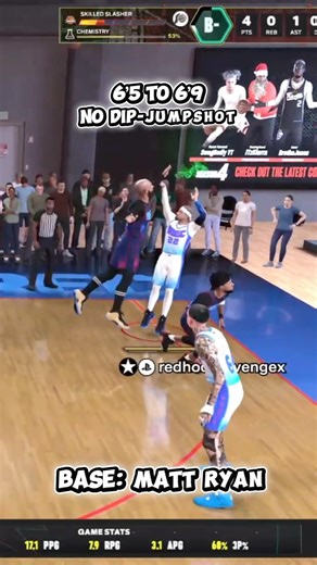 6’5 to 6’9 No Dip Jumpshot 😈