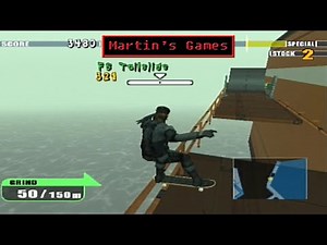 Lets play: Metal Gear Solid 2 Substance - Skateboarding Mode on the PS2