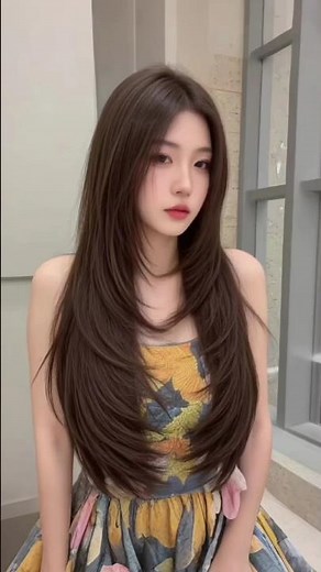 Advanced cutting tutorial using 4 knives: long layered haircut tutorial