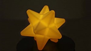 Star Fragment LED Light, Animal Crossing Battery Powered Prop, ACHN 3D Printed Office Decor, Wedding Decoration, Geometric Star Table Accent - Etsy