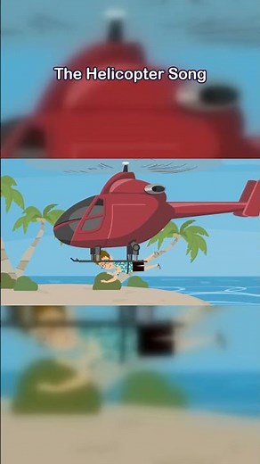 The Helicopter Song 🚁 Fun Vehicle Song for Kids #shorts
