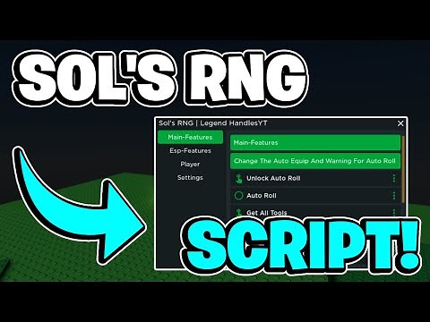 Sol's RNG Script GUI / Hack (AUTO ROLL, AUTOFARM, TELEPORTS, AND MORE) *PASTEBIN 2024*