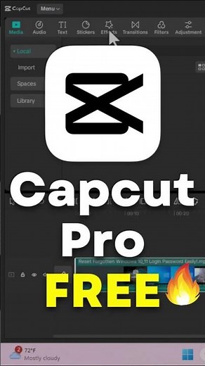 Free CapCut Pro for PC - This Actually Works #Shorts #capcut #tutorial