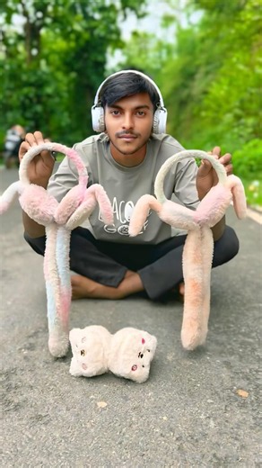 Best Cute 3Ta earmuffs Vs original headphones unboxing
