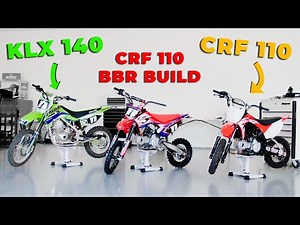 Honda CRF110 BBR & BBR Pro Comp Build & KLX140