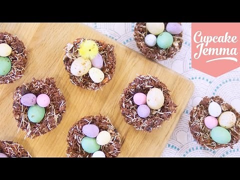 How to make THE BEST Chocolate Nests for Easter! | Cupcake Jemma