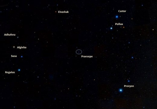Messier 44 - The Beehive Cluster (Praesepe)