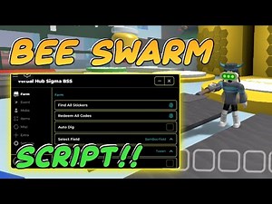 ROBLOX BEE SWARM SIMULATOR SCRIPT SHOWCASE OP AUTO FARM AND MORE