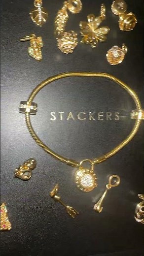 Pt.2 | Flawless gold Pandora bracelet, full of charms #pandora #jewelry #collection