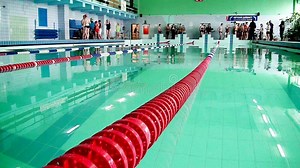 Pool for Swimmers. Sport and Power. Water Competitions. Stock Video - Video of family, aqua: 55701869