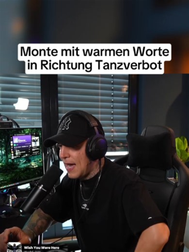 Monte mit warmen Worten an Tanzverbot