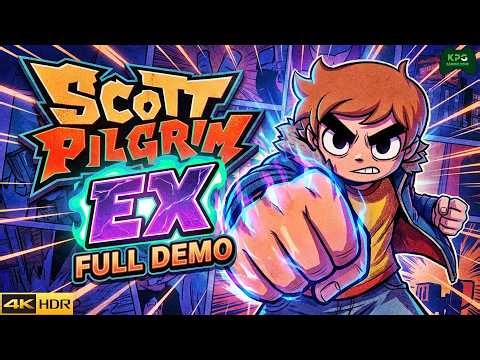 Scott Pilgrim EX - Full Demo Gameplay Walkthrough 4K 2160p Ultra HD