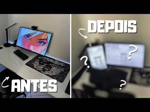 Fiz um UPGRADE no Meu SETUP… Agora ficou INSANO!