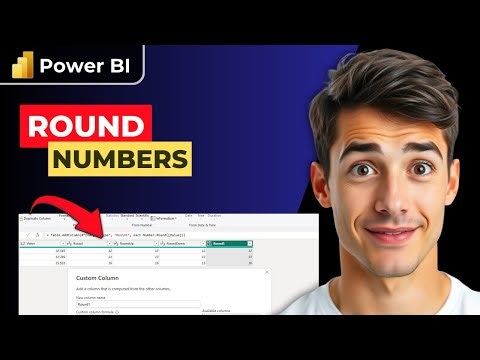 How To Use Round Functions In Power BI Power Query (Easiest Way) (2025 Guide)