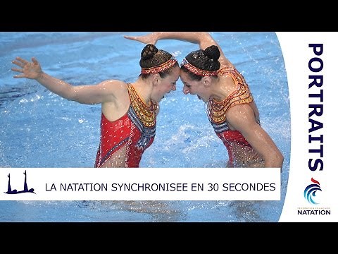 La natation synchronisée en 30 secondes - PORTRAITS