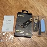 ORICO Industrial SSD 1TB M.2 NVMe SSD, PCIe 4.0 Drive with 7100MB/s Read Speed, TLC NAND, Advanced Data Security and Innovative Heatsink, for Industrial PC, Personal Laptop and PS5 - IG740PRO