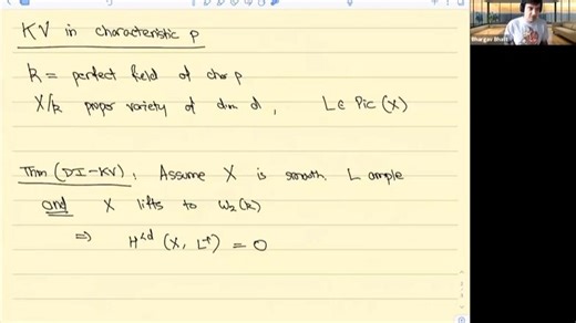 Mixed characteristic vanishing theorems and applications I - Bhargav Bhatt