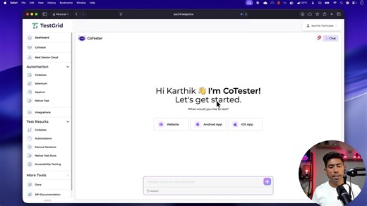 CoTester by TestGrid…