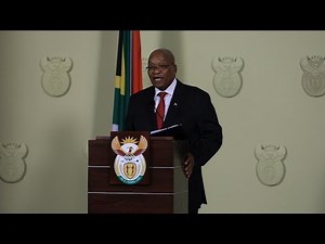 Zuma resigns on live TV