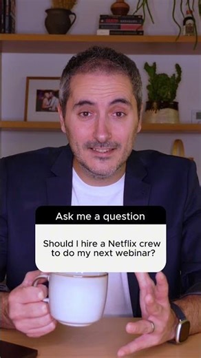 How to record my first webinar?